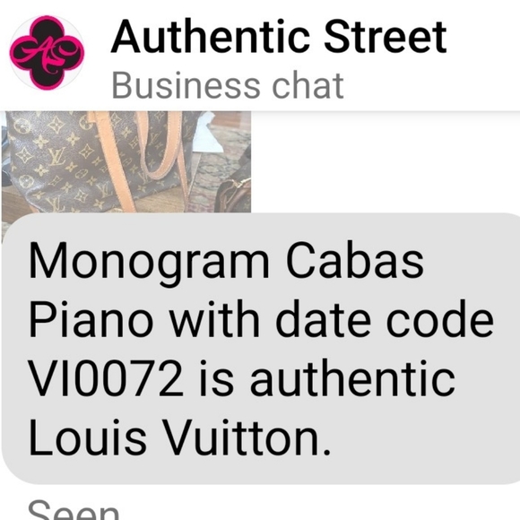 Louis Vuitton Vintage Piano Cabas - Picture 16 of 16